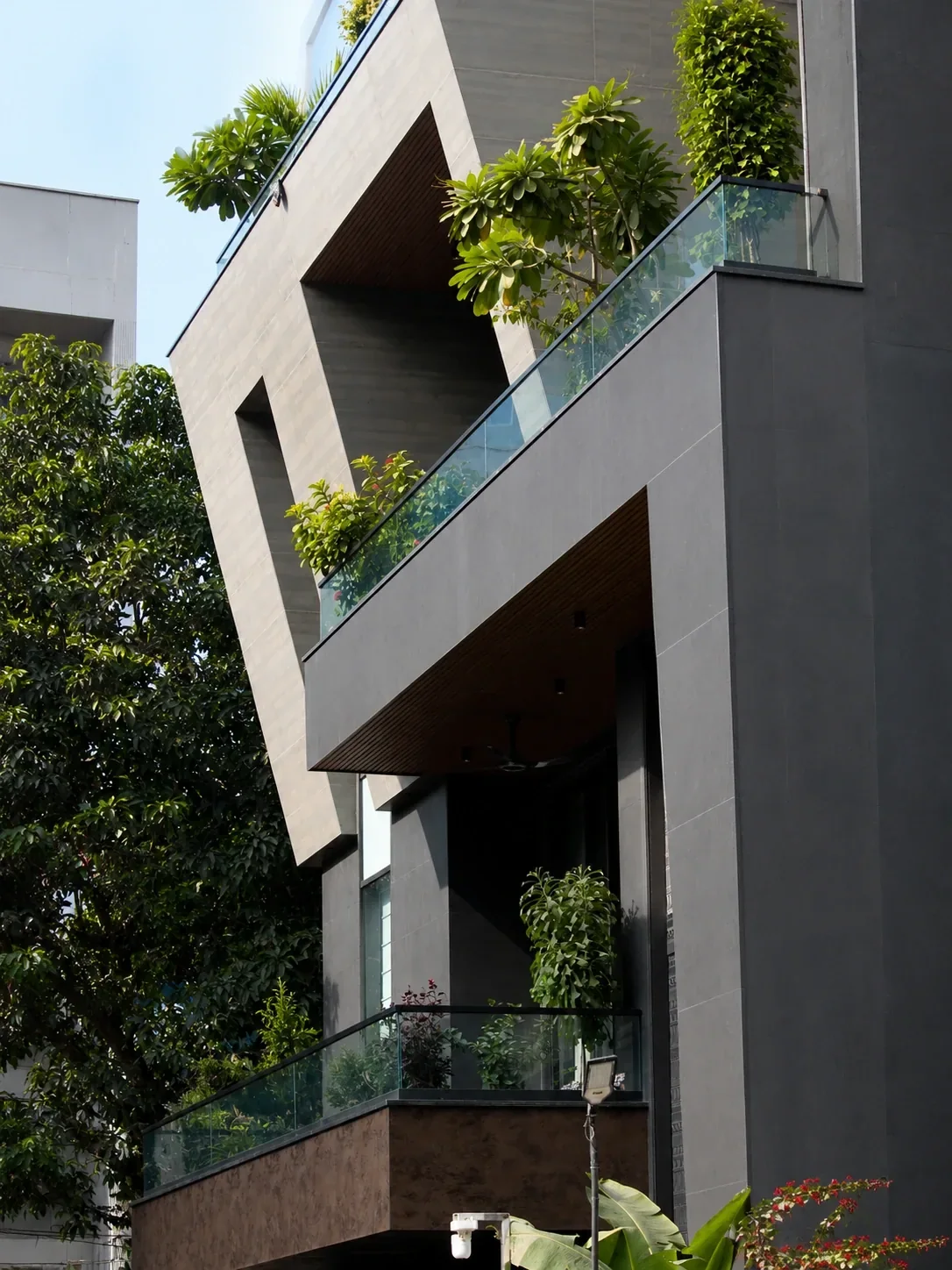Balcony Glass Railings reference 3