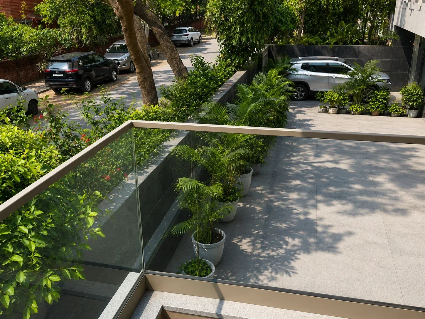 Balcony Glass Railings reference 5